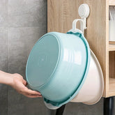 Adhesive Wall Hook for Washbasin Bucket